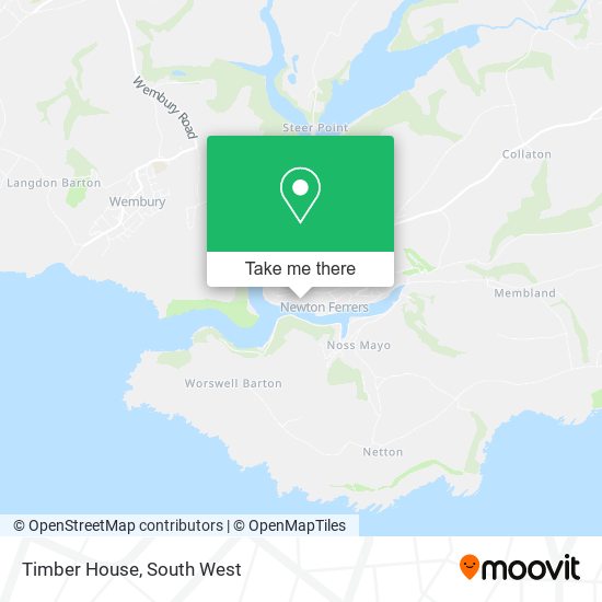 Timber House map