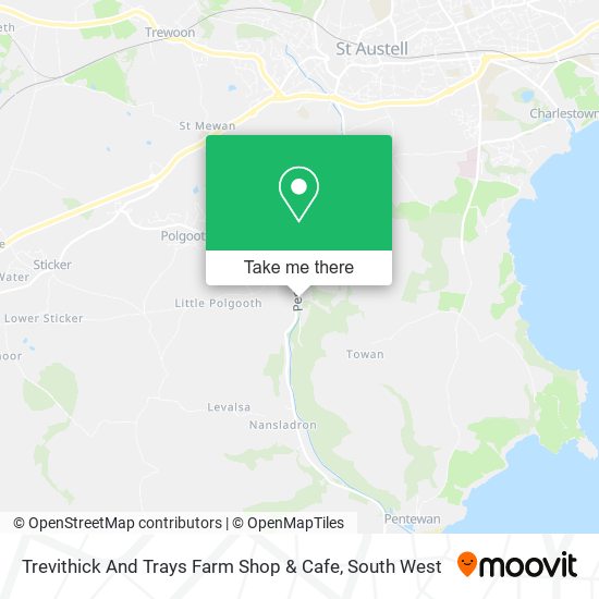 Trevithick And Trays Farm Shop & Cafe map