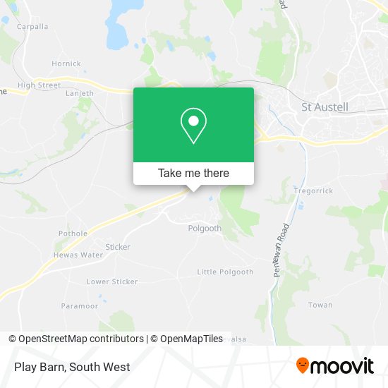 Play Barn map
