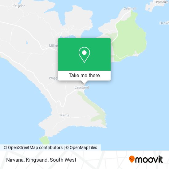 Nirvana, Kingsand map