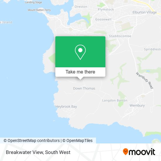 Breakwater View map