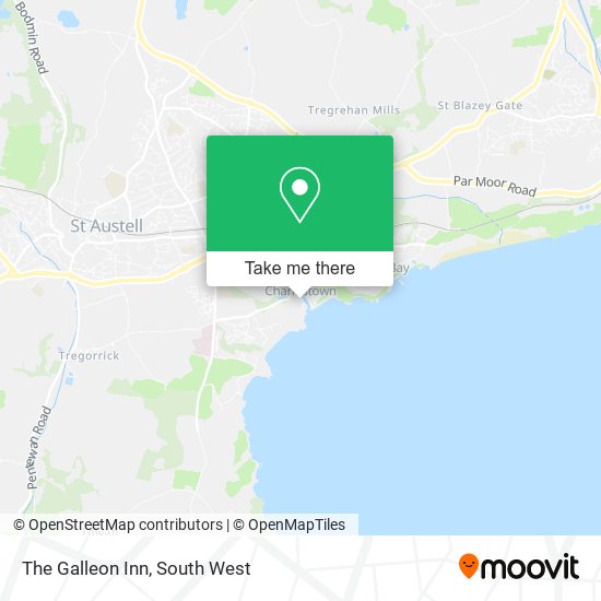 The Galleon Inn map