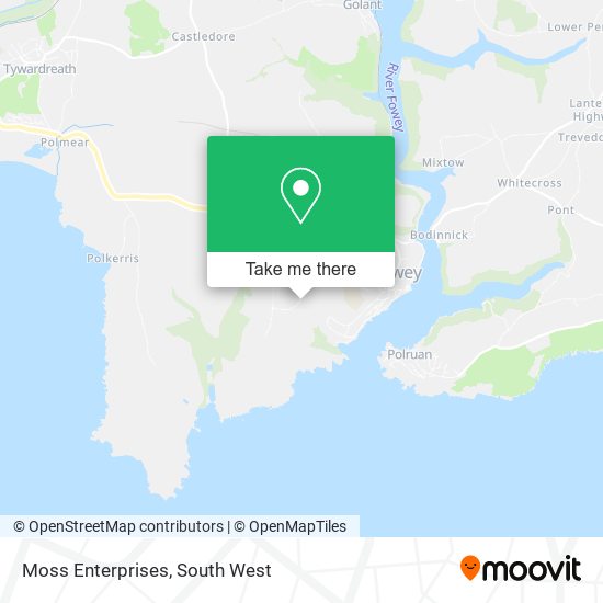 Moss Enterprises map