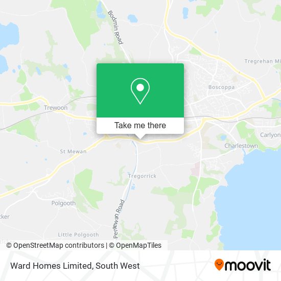 Ward Homes Limited map