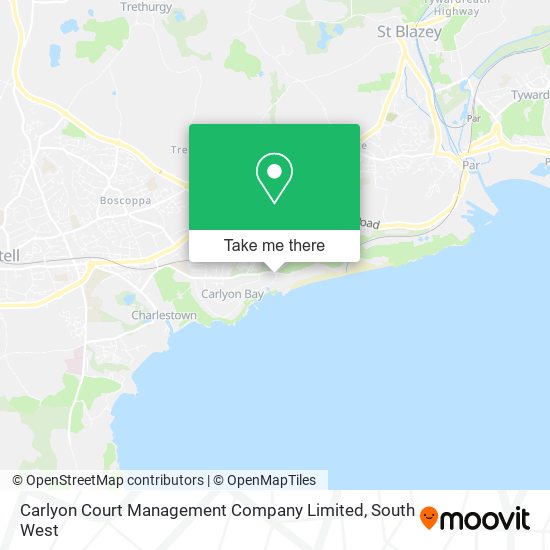Carlyon Court Management Company Limited map