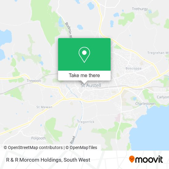 R & R Morcom Holdings map