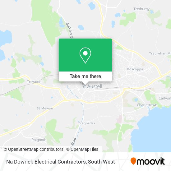 Na Dowrick Electrical Contractors map