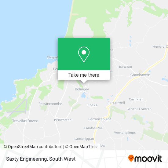 Saxty Engineering map