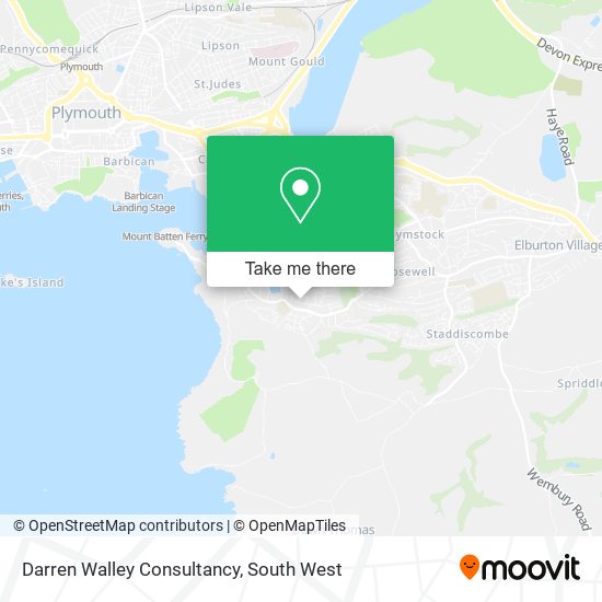 Darren Walley Consultancy map
