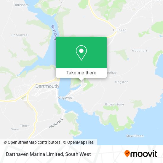 Darthaven Marina Limited map