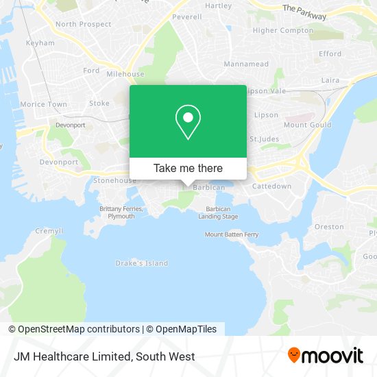 JM Healthcare Limited map
