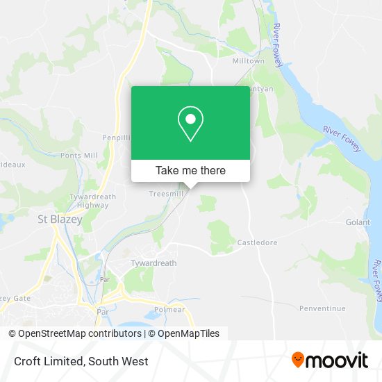 Croft Limited map
