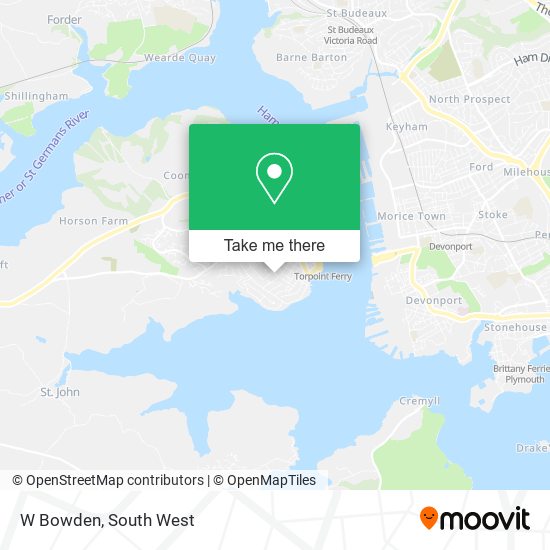 W Bowden map