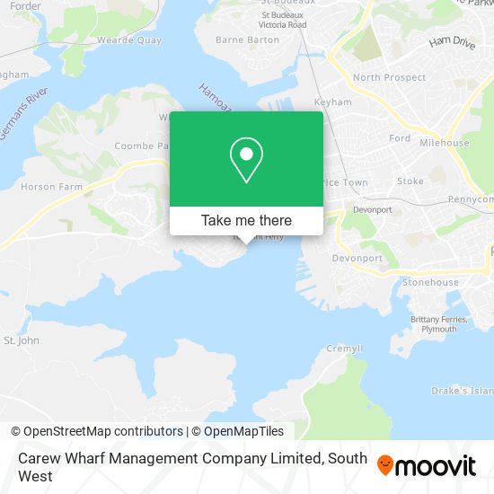 Carew Wharf Management Company Limited map