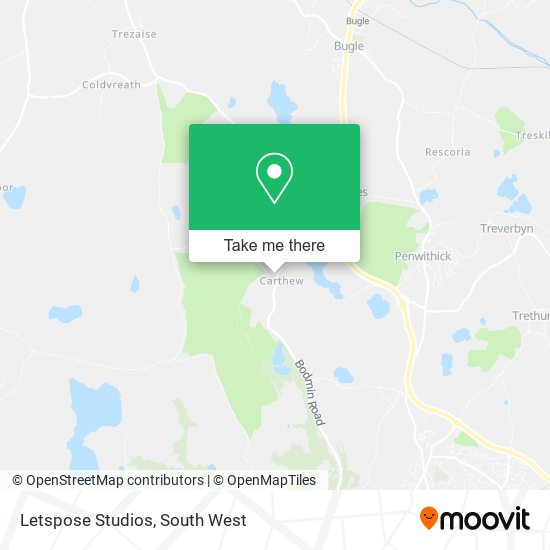 Letspose Studios map