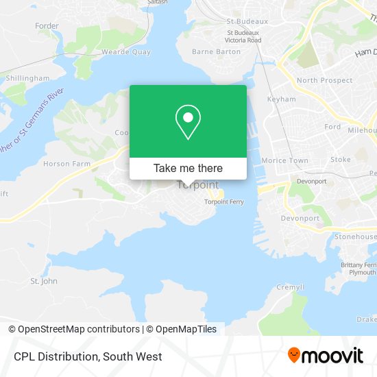 CPL Distribution map