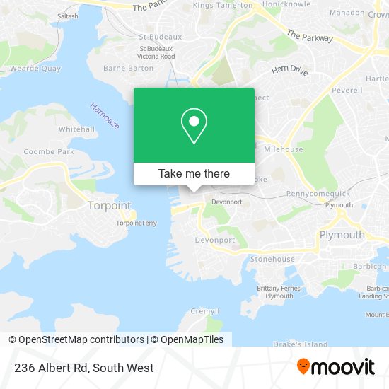 236 Albert Rd map