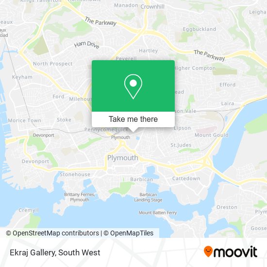 Ekraj Gallery map