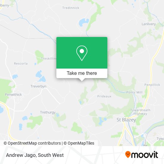 Andrew Jago map
