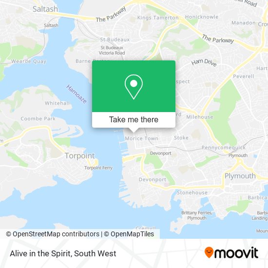 Alive in the Spirit map
