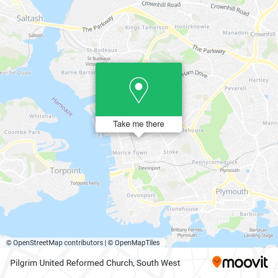 Pilgrim United Reformed Church map