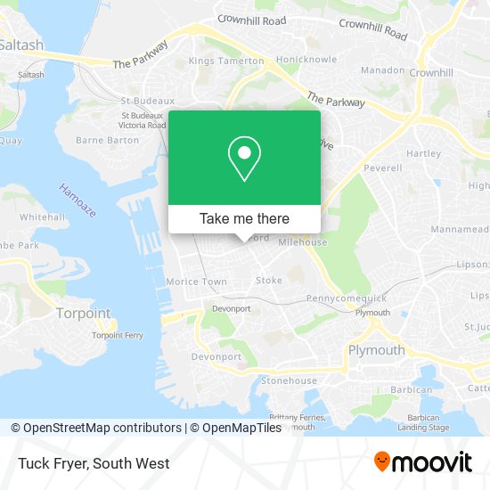 Tuck Fryer map