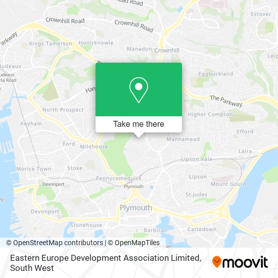Eastern Europe Development Association Limited map