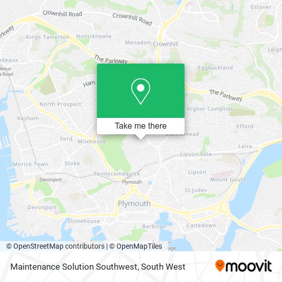Maintenance Solution Southwest map