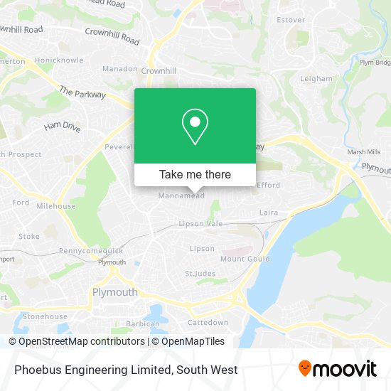 Phoebus Engineering Limited map