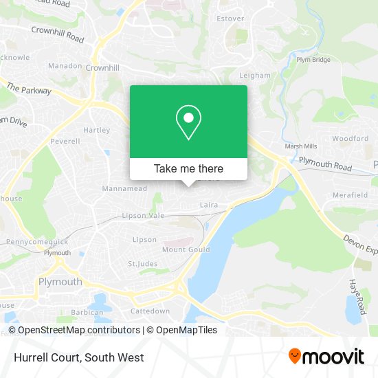 Hurrell Court map