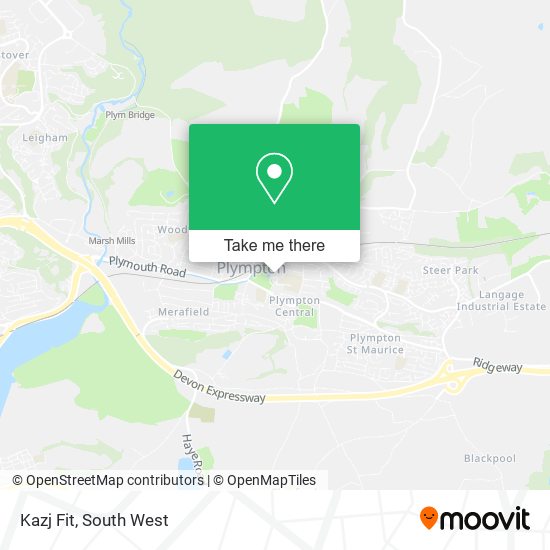 Kazj Fit map