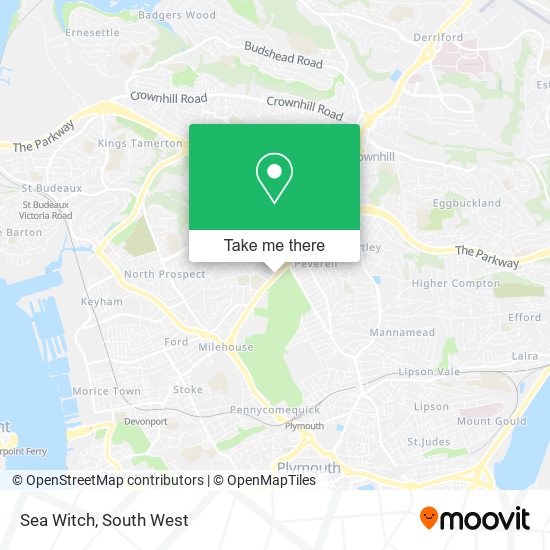 Sea Witch map