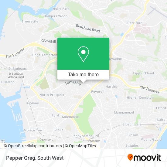 Pepper Greg map