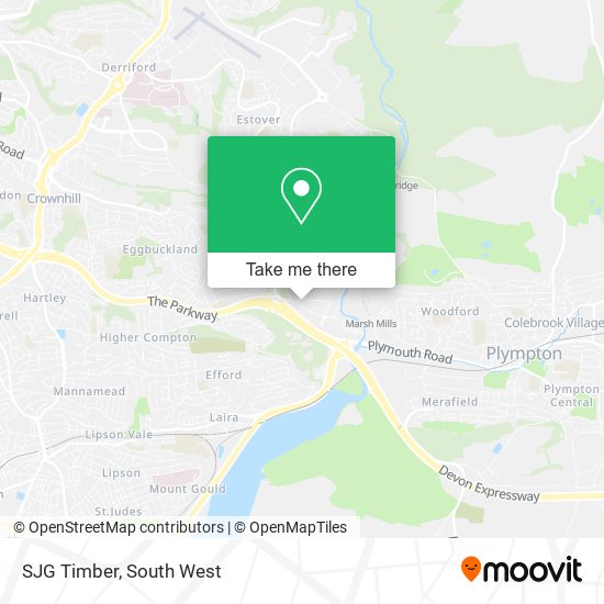 SJG Timber map