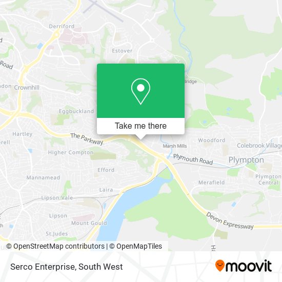 Serco Enterprise map