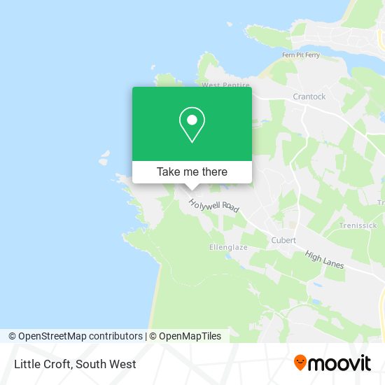 Little Croft map