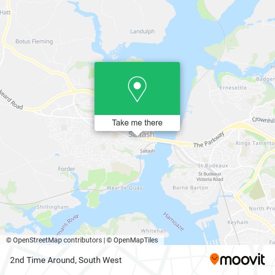 2nd Time Around map