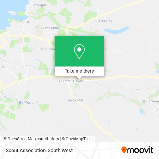 Scout Association map