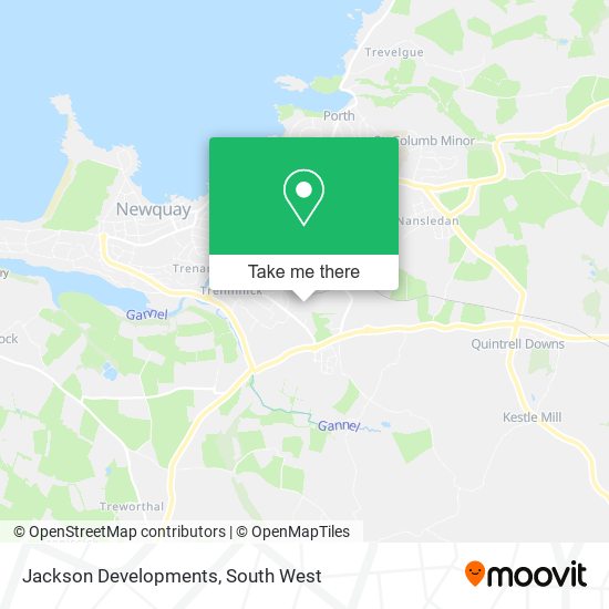 Jackson Developments map