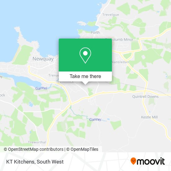KT Kitchens map