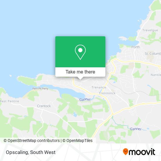 Opscaling map