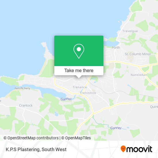 K.P.S Plastering map