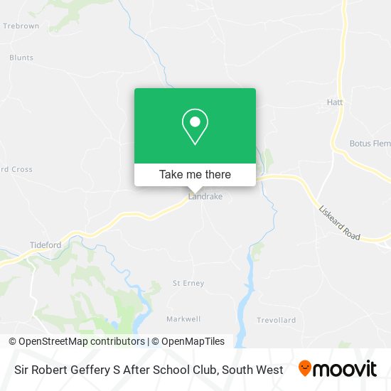 Sir Robert Geffery S After School Club map