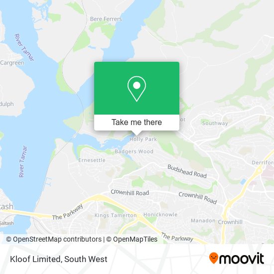 Kloof Limited map