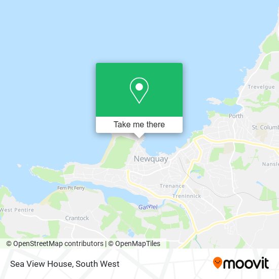Sea View House map