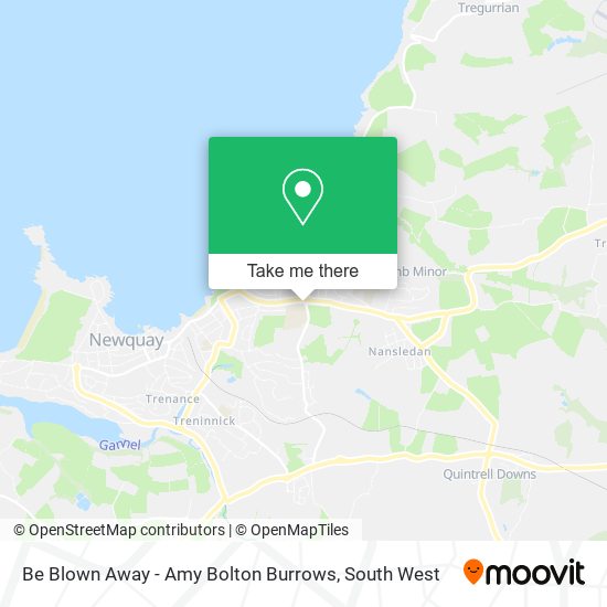 Be Blown Away - Amy Bolton Burrows map