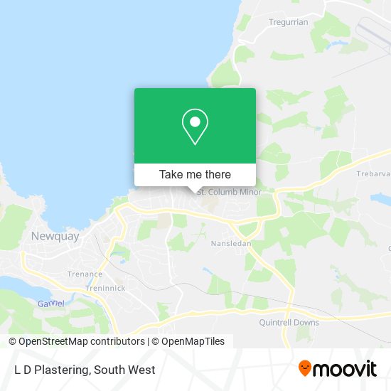L D Plastering map