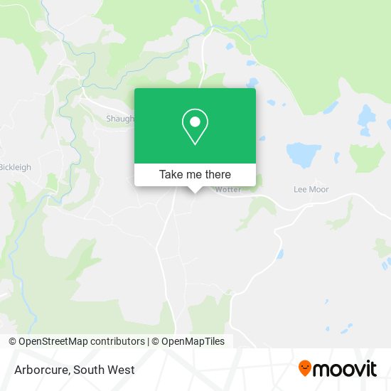 Arborcure map