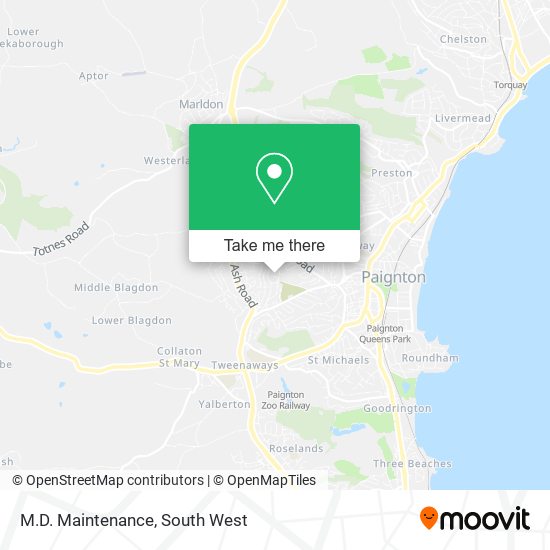 M.D. Maintenance map