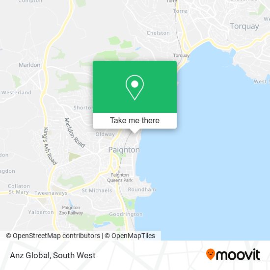 Anz Global map
